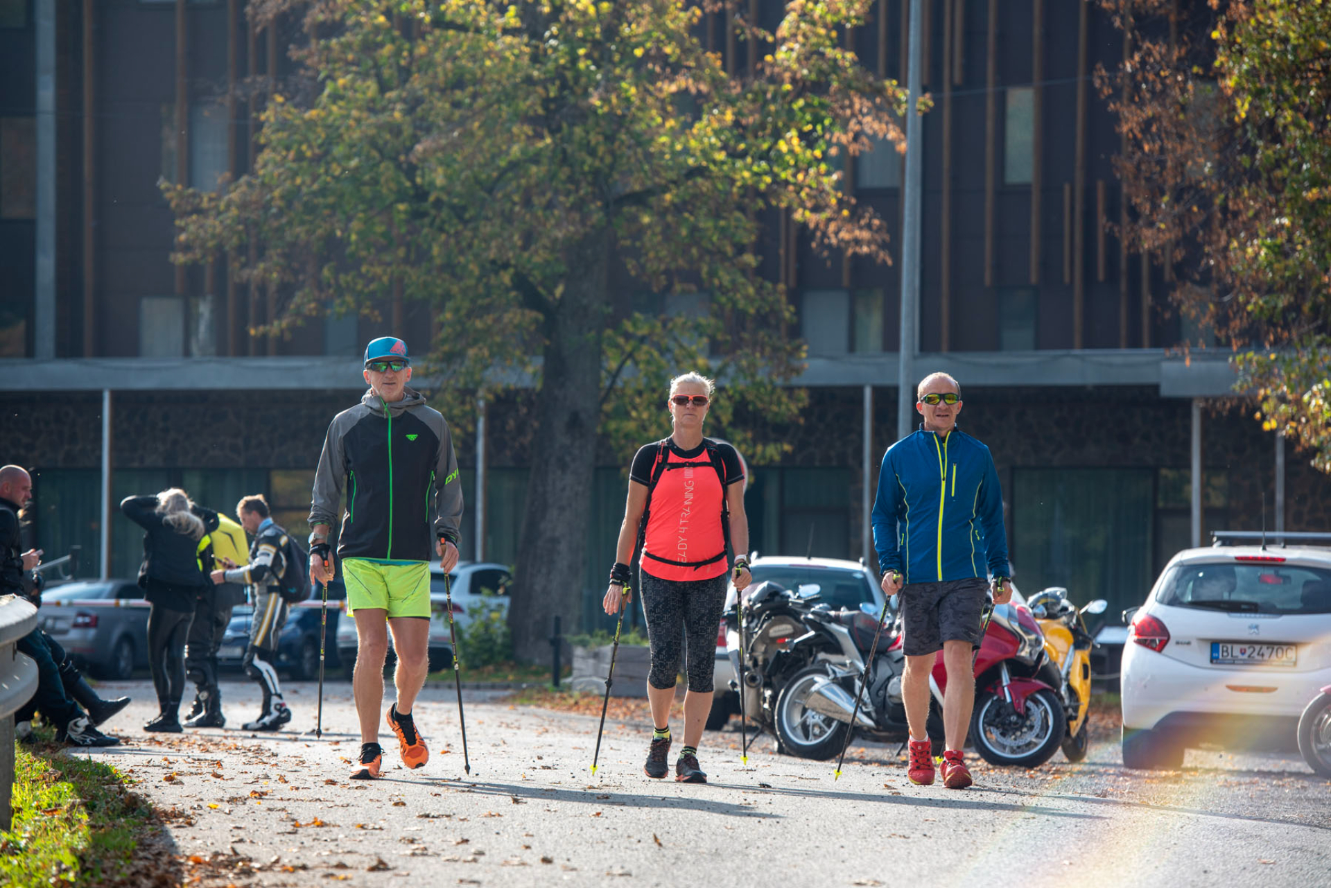 nordic walking hotel salamandra