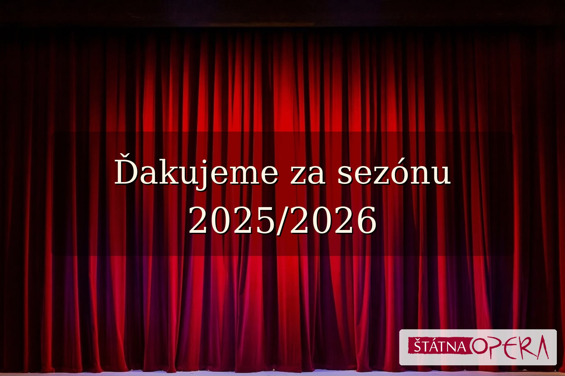 Ďakujeme za sezónu 2025/2026
