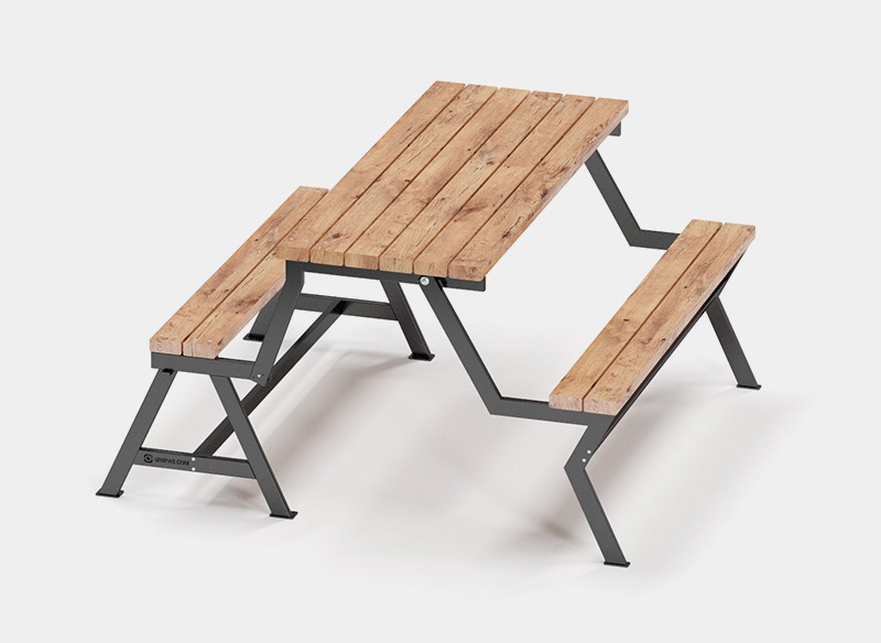 UNIPAS Folding Table and Bench