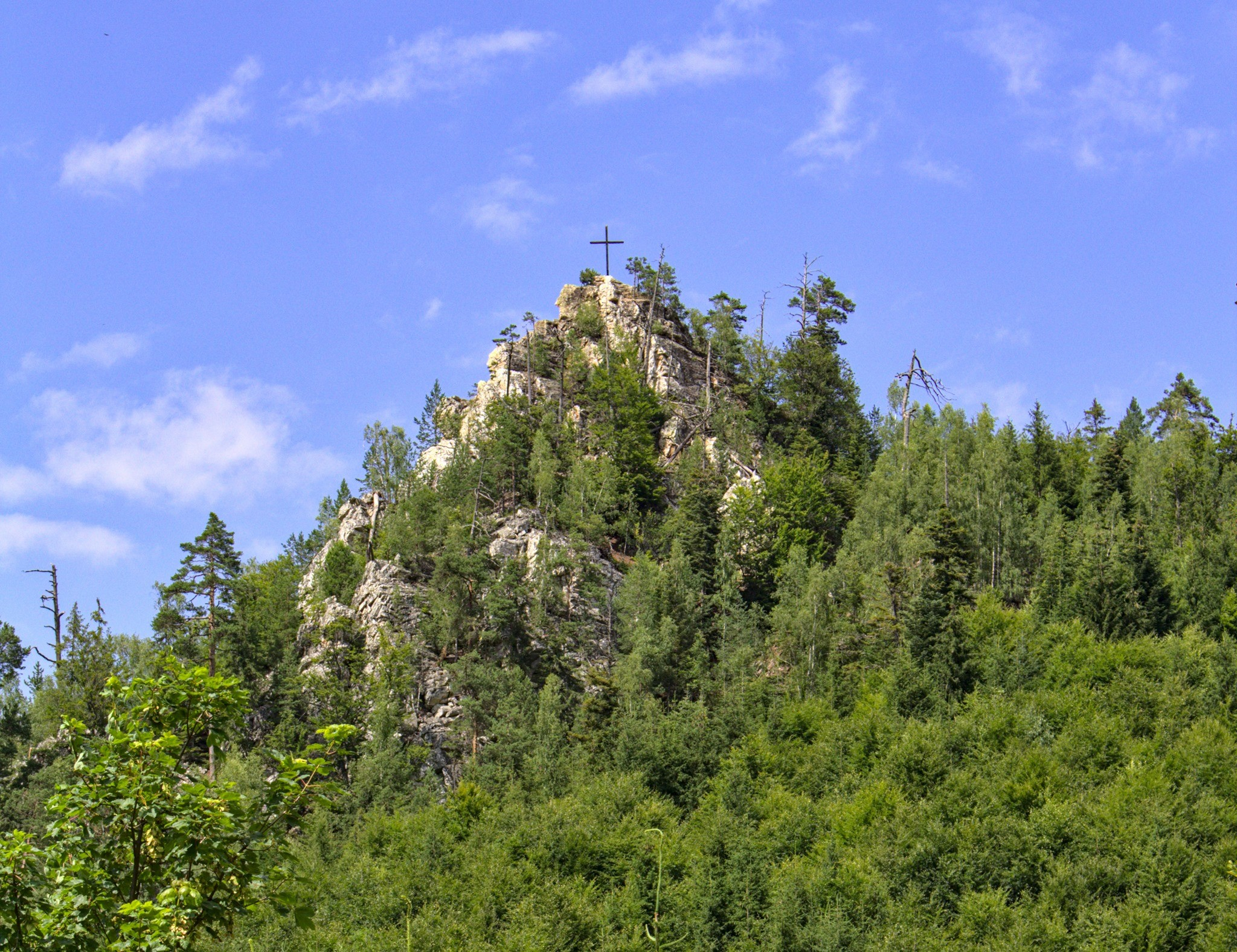 Štompova skala – turistika z Osrblia
