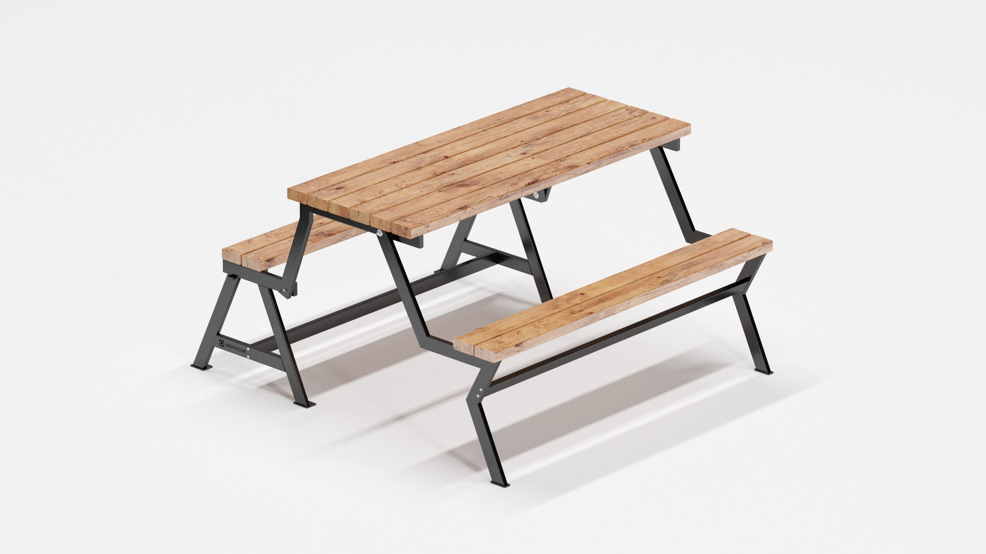UNIPAS Folding Table and Bench Lea 3 in 1