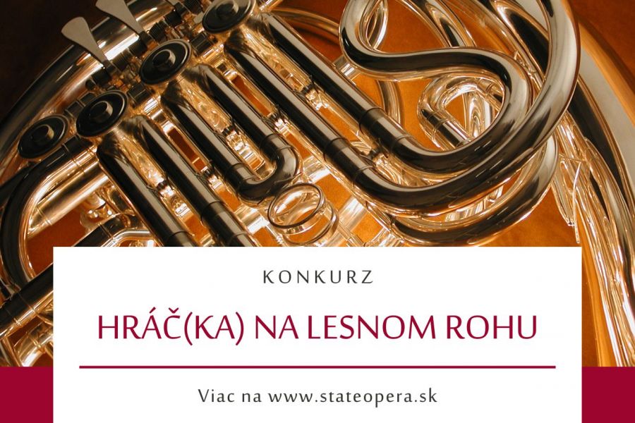 Konkurz na miesto: I. hráč na lesnom rohu